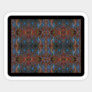 Abstract Pattern 23 - Landscape Orientation Sticker